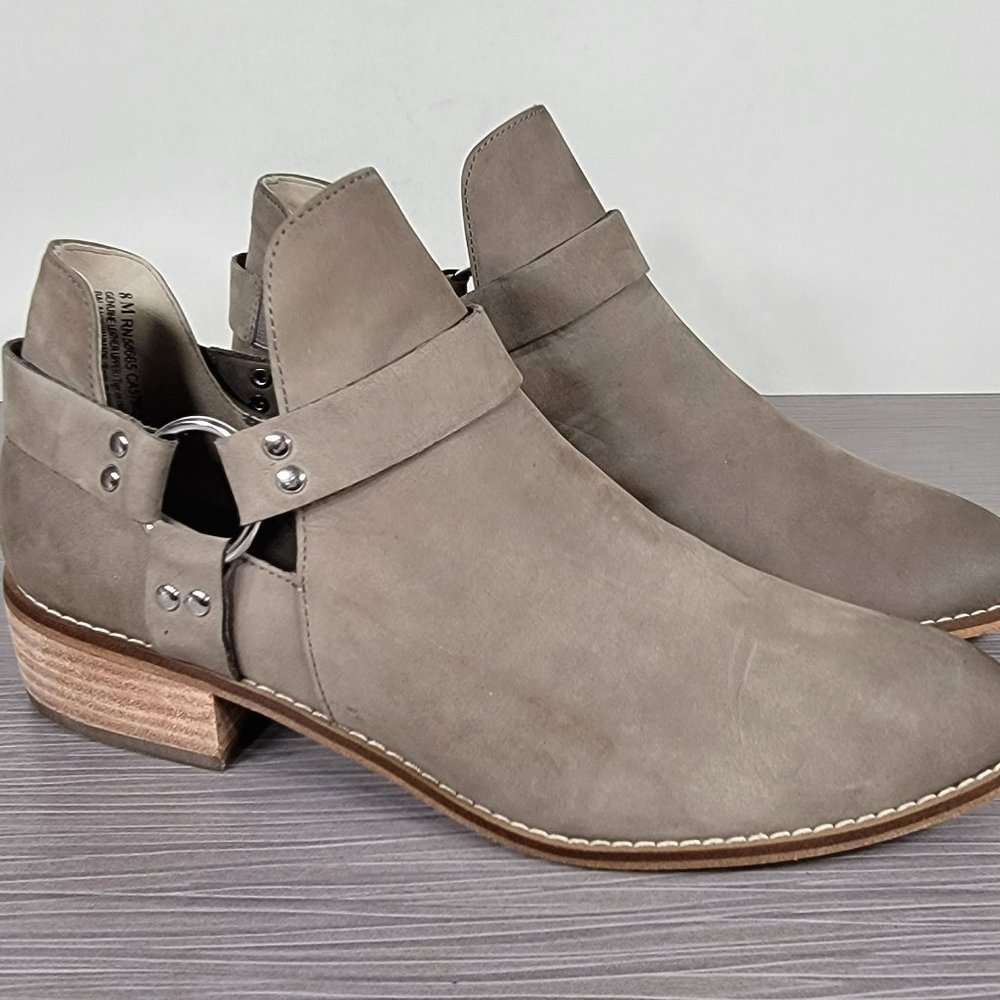 bp. Nordstrom Kerry Ankle Boots, Tan Leather Sz 8